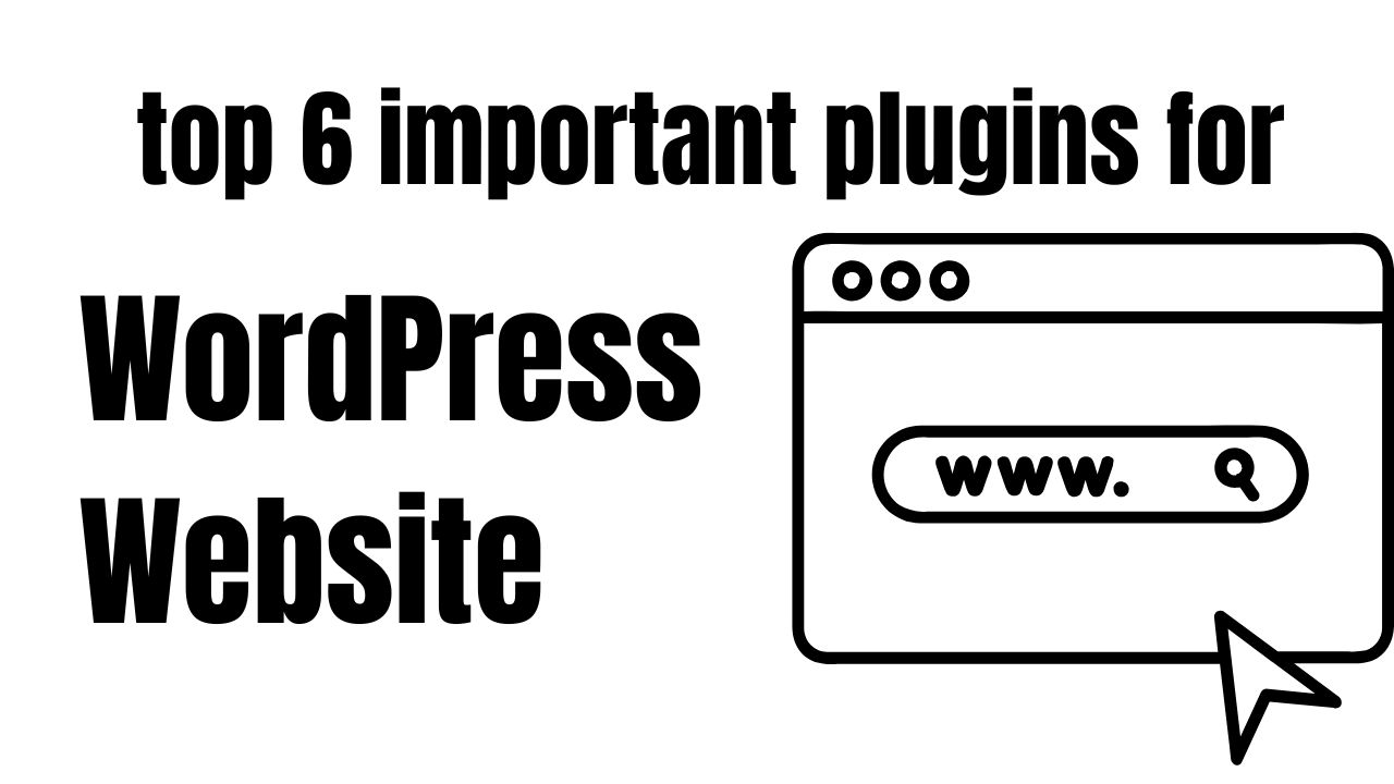 important plugins for wordpress website